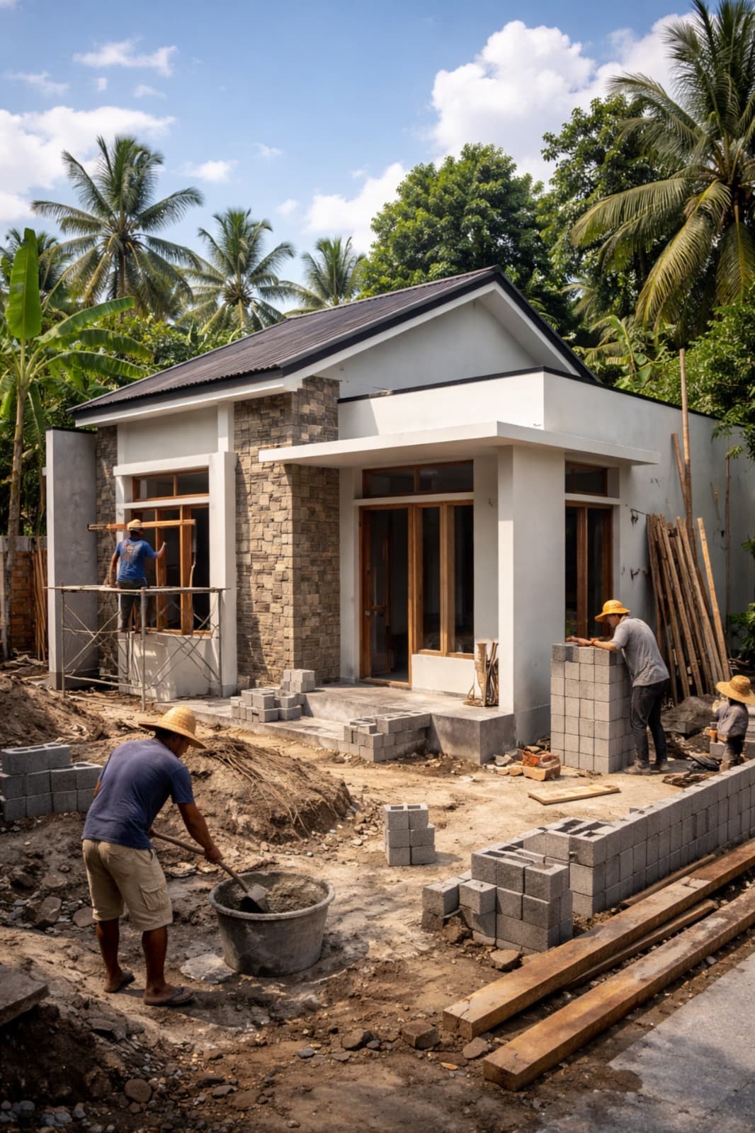 Bangun Rumah 1 Lantai